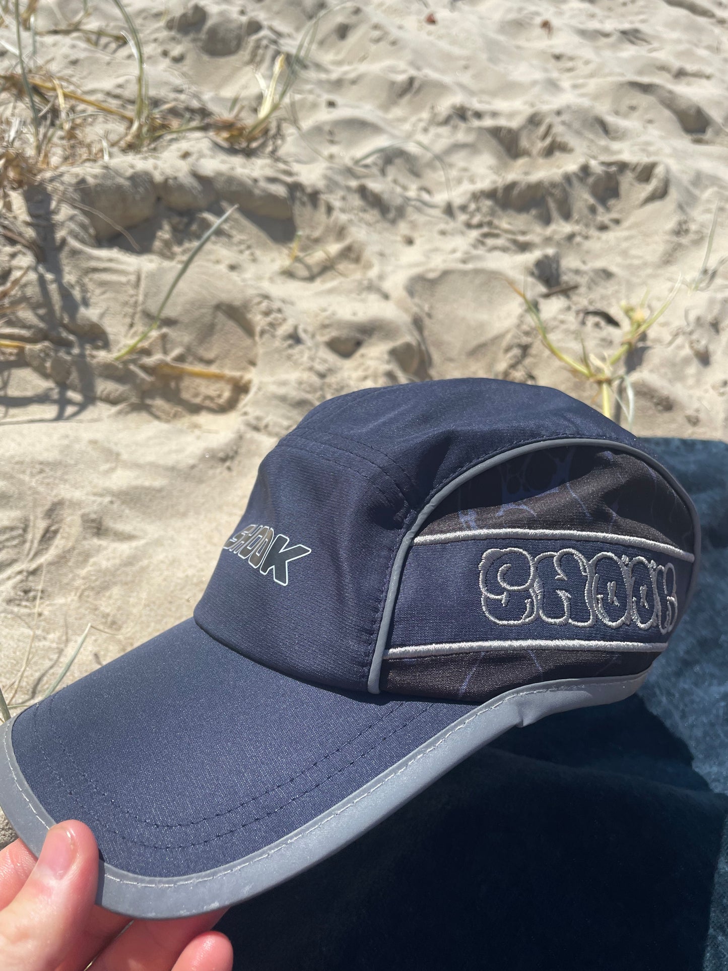 Reflective Navy Cap